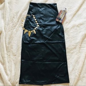 Commando High Waisted Faux Leather Midi Skirt